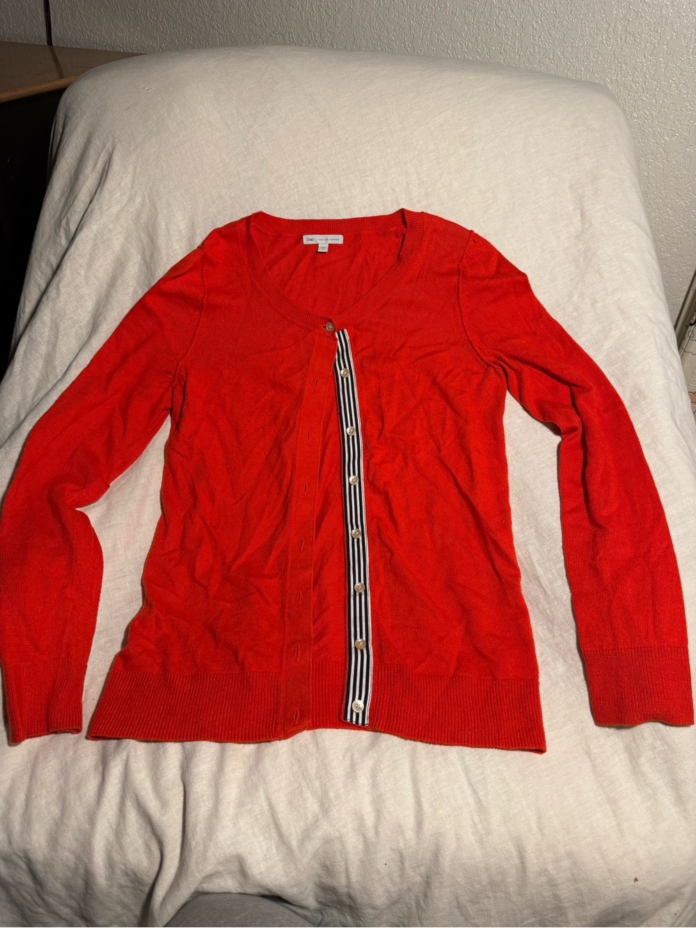 Gap Cashmere Red Women’s Button Cardigan Sweater